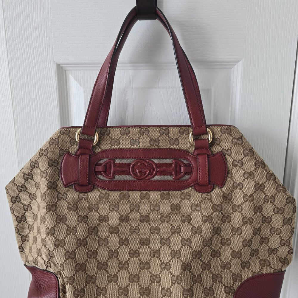Pre-owned Gucci GG Monogram Tote Shoulder Bag